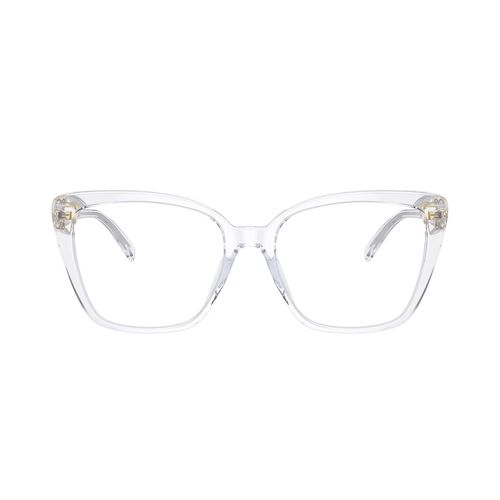 Lentes oftálmicos para dama Michael Kors square clear transparent 0mk4110u 395755