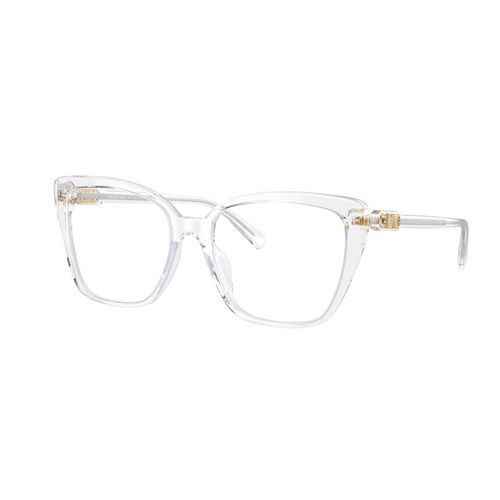 Lentes oftálmicos para dama Michael Kors square clear transparent 0mk4110u 395755