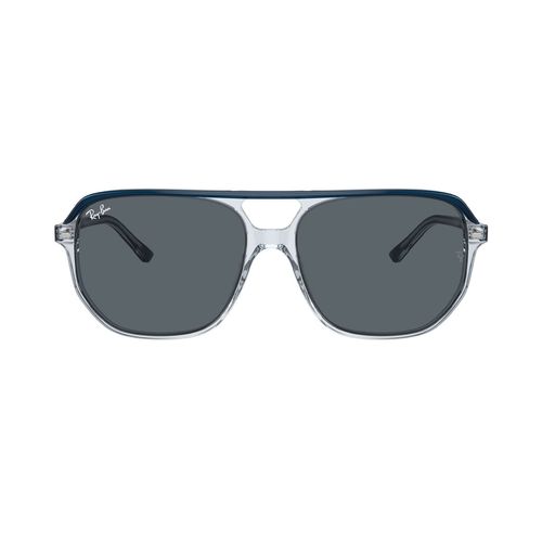 Lentes solares unisex Ray Ban irregular blu on transparent blu rb2205