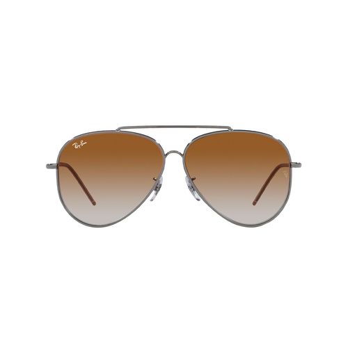 Lentes solares unisex Ray Ban pilot gunmetal rbr0101s