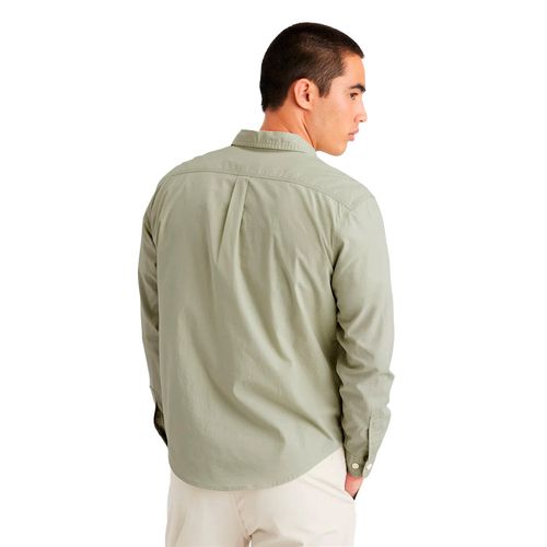 Camisa Casual Para Caballero Dockers Verde A0877-0049