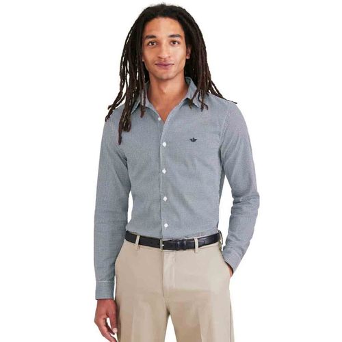 Camisa Casual Para Caballero Dockers Azul 28836-0249