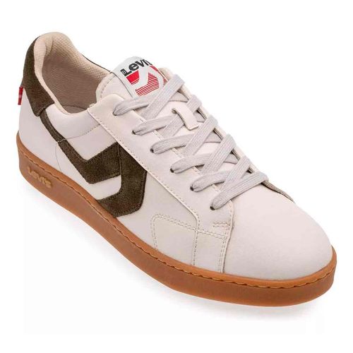 Tenis Choclo Para Caballero Levis Beige L2224571 S