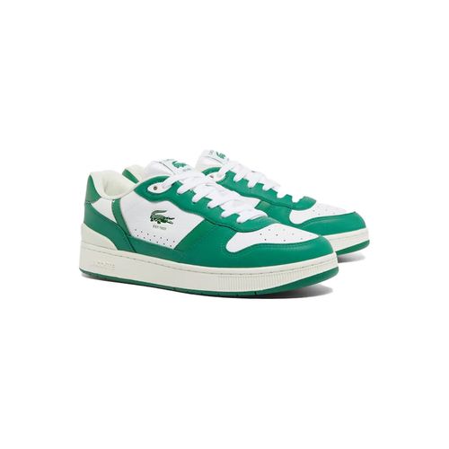 Tenis Choclo Para Caballero Lacoste WHT GRN 48SMA0042