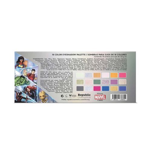 Paleta de sombras para ojos Disney multicolor dn0003