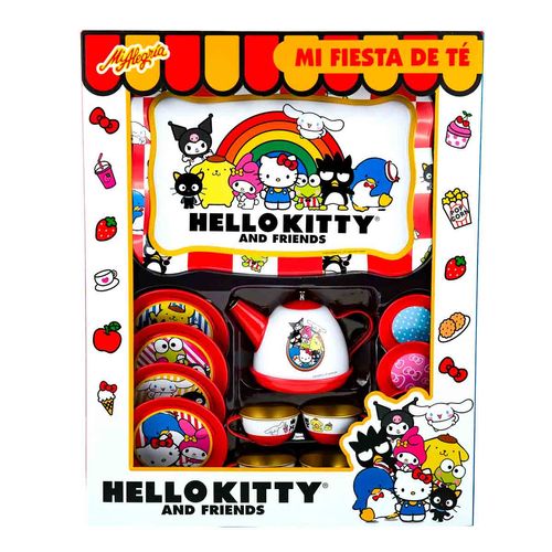 Juego De Té Hello Kitty Mi Alegria Multicolor 2408