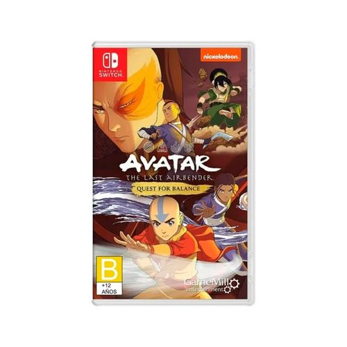 Videojuego avatar the last airbender Nintendo switch 60212