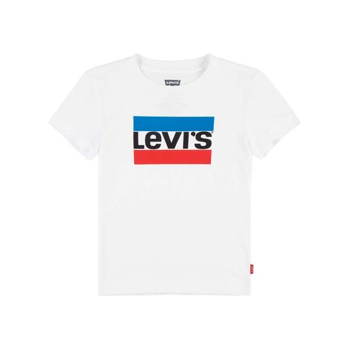 Playera Casual Para Niño Levis Blanco 718568