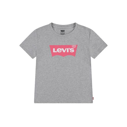 Playera casual para niña Levis gris 41k825