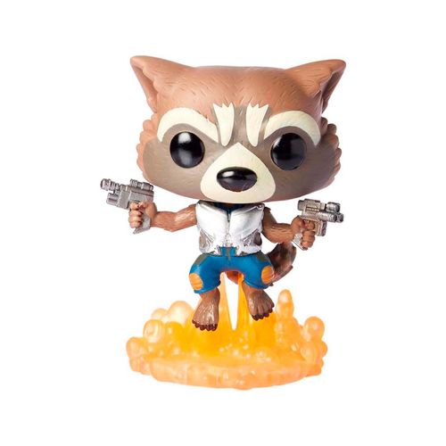 Funko Pop Rocket Guardianes De La Galaxia Multicolor 13270