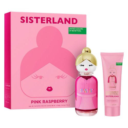 Estuche para dama Benetton sisterland pink raspberry edt 65191421