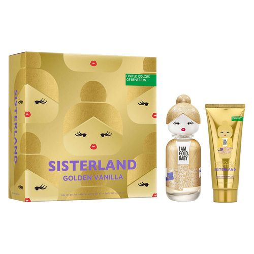 Estuche para dama Benetton sisterland golden vanilla edp 65200382