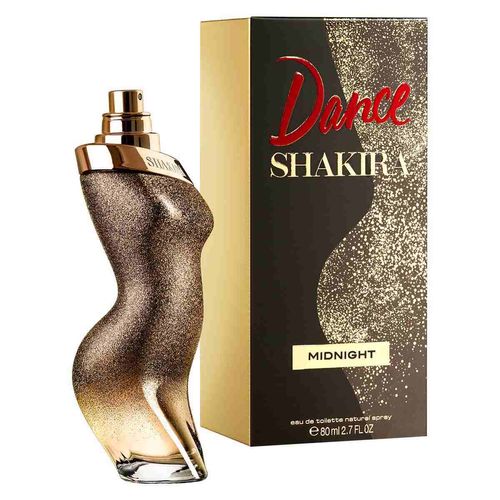 Perfume para dama Shakira dance midnight edt 65156216