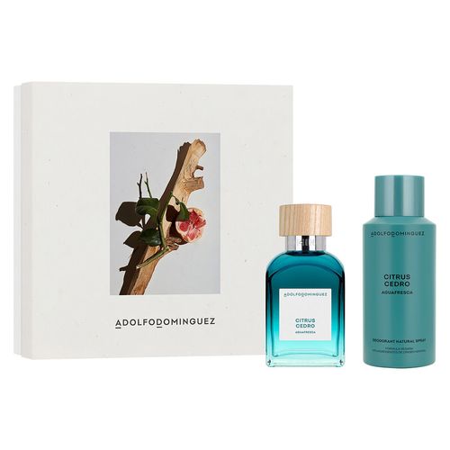 Estuche para dama Adolfo Domínguez agua fresca citrus cedro edt 65190804