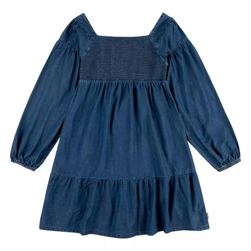 Vestido casual para niña Levis indigo 41l532