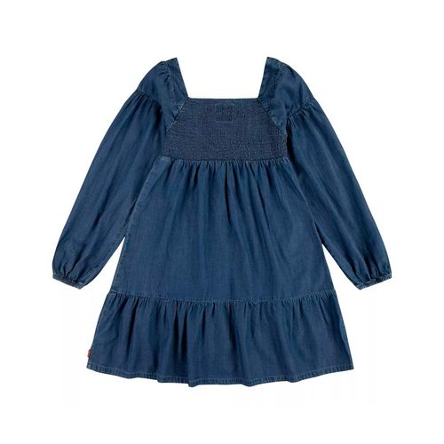 Vestido casual para niña Levis indigo 41l532