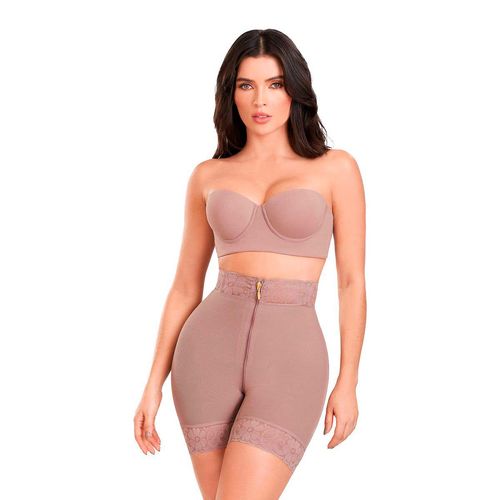 Faja Control Talle Para Dama Ann Chery Café 1104-P