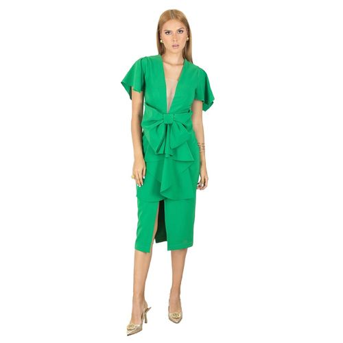 Vestido Casual Para Dama Reina Diaz Verde X525947VER