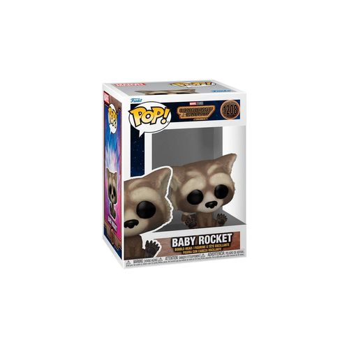 Funko Pop Baby Rocket Guardianes De La Galaxia Multicolor FU67516