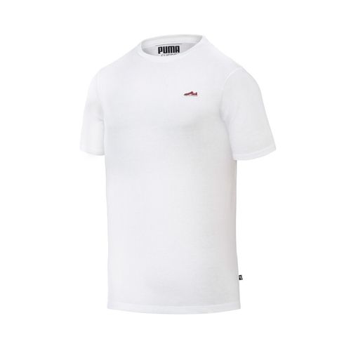 Playera Deportiva Para Caballero Puma Blanco 622204 02