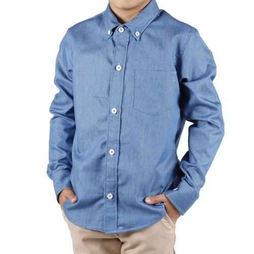 Camisa Casual Para Niño Lyon Azul 223291-812