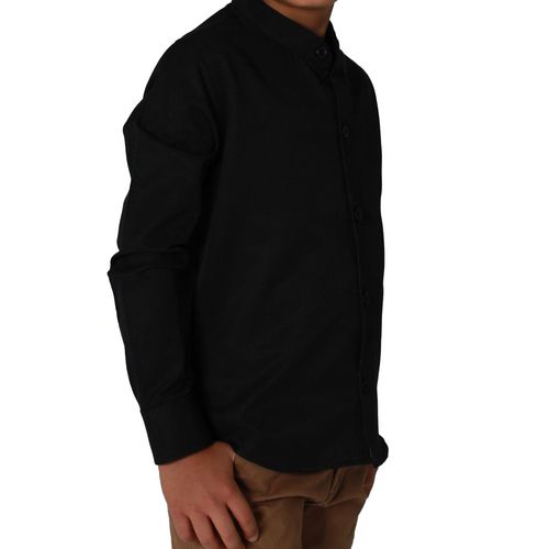 Camisa Casual Para Niño Lyon Negro 224091-001