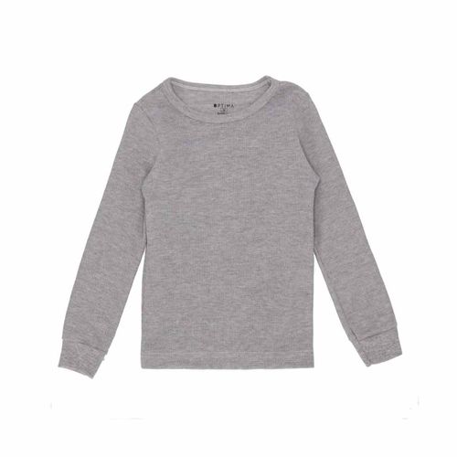 Playera Térmica Para Niño Optima Gris 39928