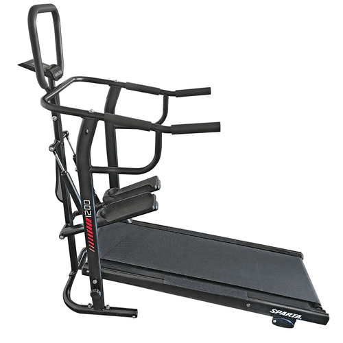 Caminadora multifuncional plegable Sparta con escalador WALK 2in1