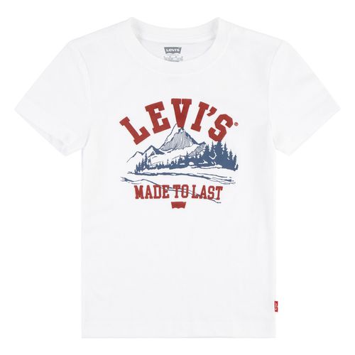 Playera Casual Para Niño Levis Blanco 81L368