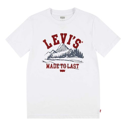 Playera Casual Para Niño Levis Blanco 91L368