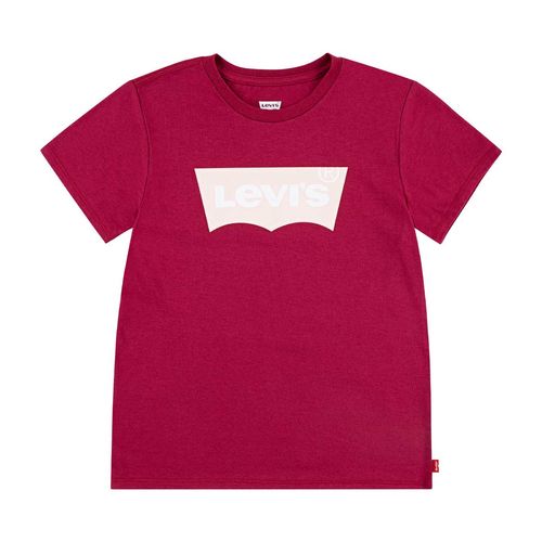 Playera casual para niña Levis rojo 41k825