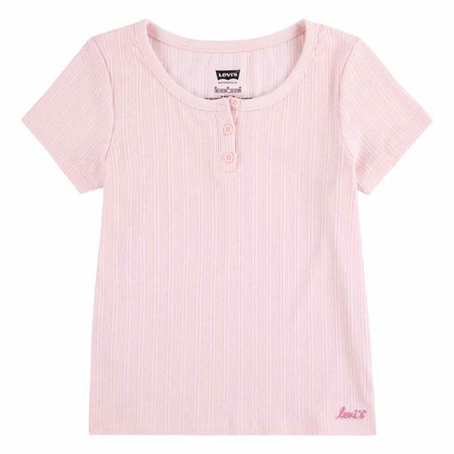 Playera Casual Para Niña Levis Rosa 41L047