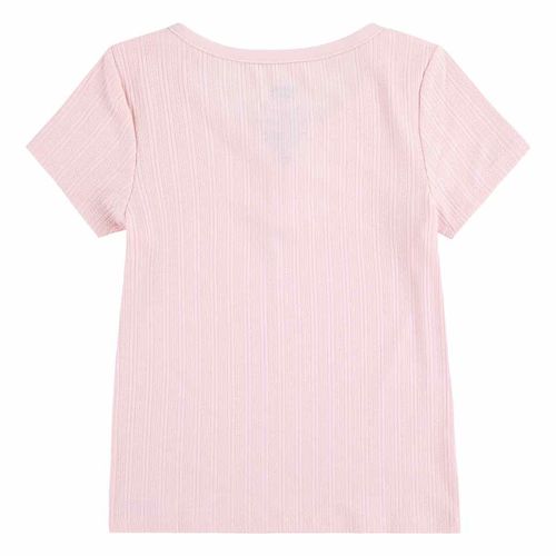 Playera Casual Para Niña Levis Rosa 41L047