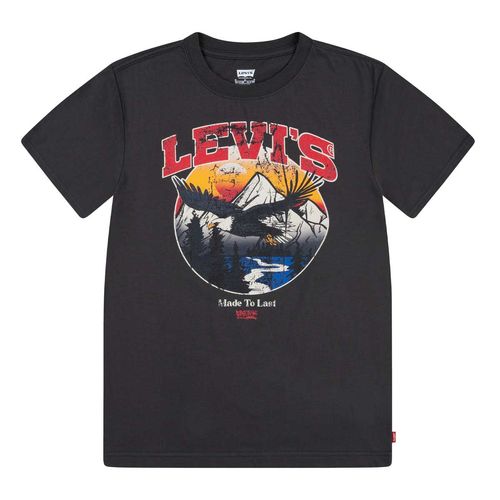 Playera Casual Para Niño Levis Negro 91L390