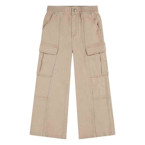 Pantalón de mezclilla para niña Levis beige 31l019