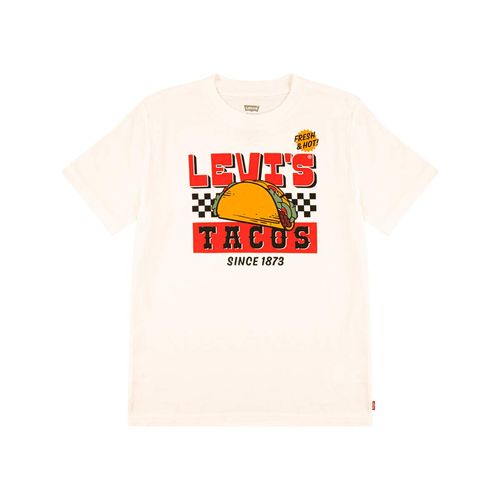 Playera Casual Para Niño Levis Blanco 91L457