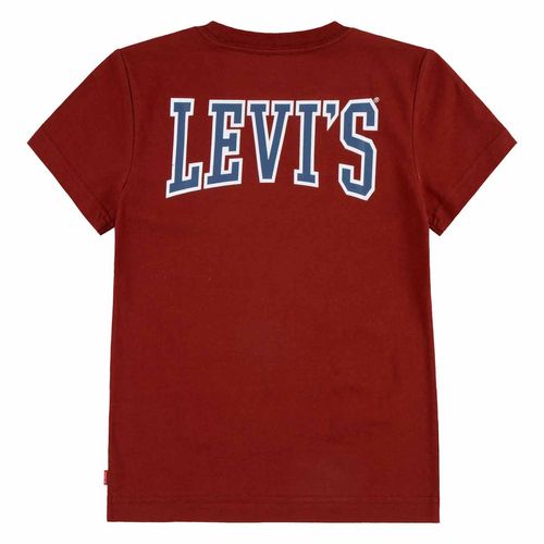 Playera Casual Para Niño Levis Vino 81L461