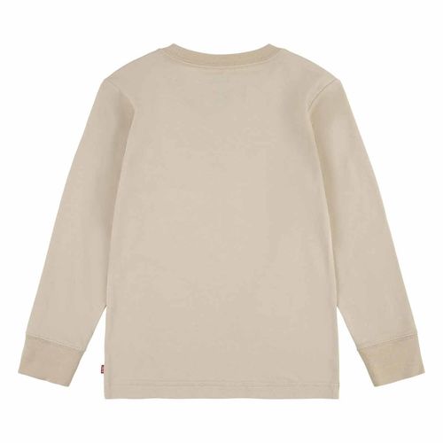 Playera Casual Para Niño Levis Beige 818646