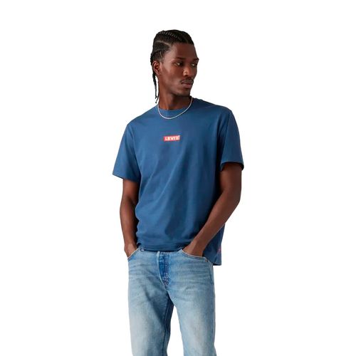 Playera Casual Para Caballero Levis Azul 16143-1525