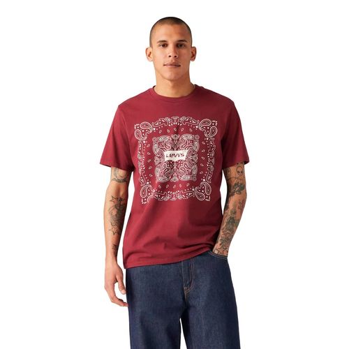 Playera Casual Para Caballero Levis Tinto 22491-1713