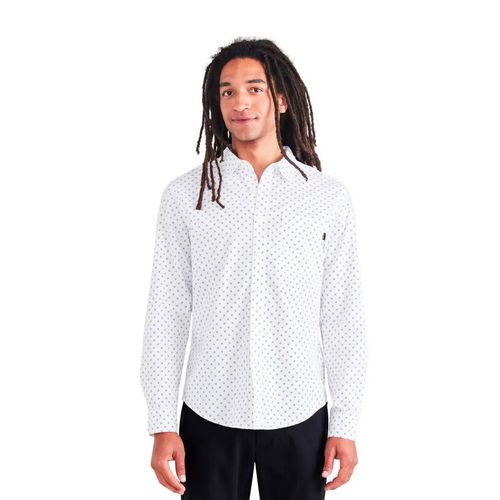 Camisa Casual Para Caballero Dockers Blanco 52669-0384