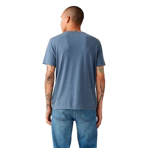 Playera Casual Para Caballero Levis Azul 22491-1625