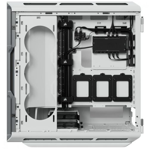 Gabinete Corsair blanco icue 5000t