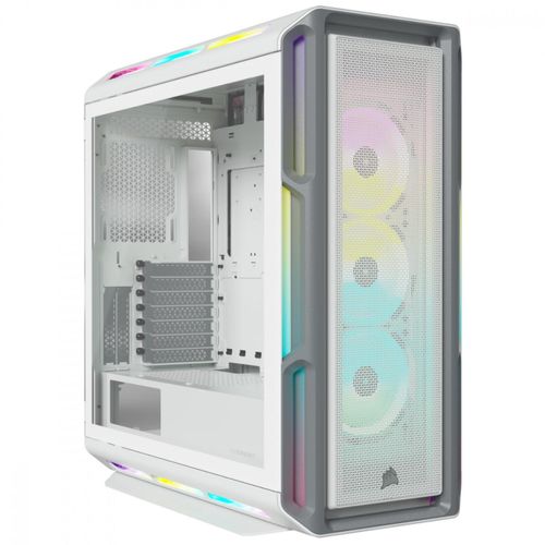 Gabinete Corsair blanco icue 5000t