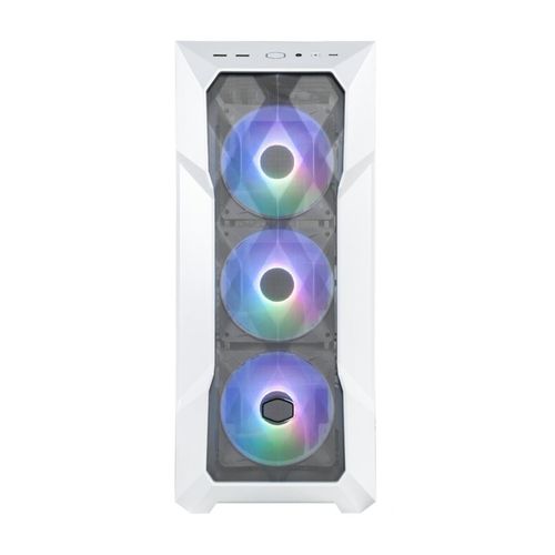 Gabinete Cooler Master Blanco MasterBox TD500 Mesh V2