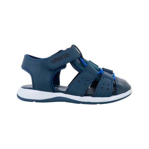 Sandalia Casual Para Niño Vavito Azul VA480519ST