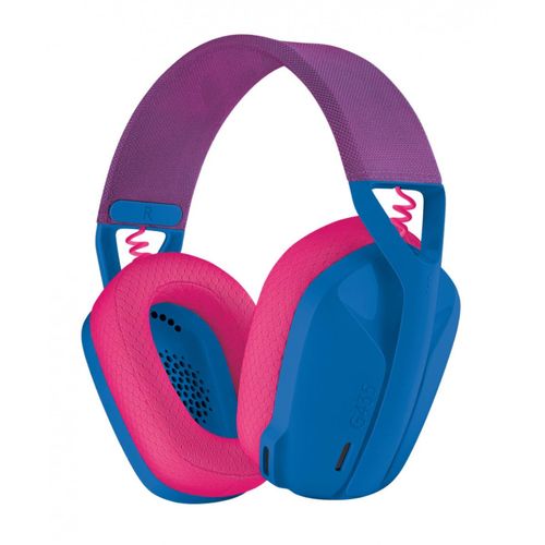 Audífonos Logitech azul/rosa g435
