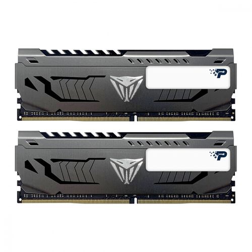 Kit memoria ram Patriot negro viper steel ddr4