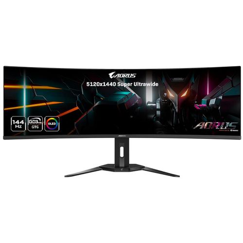 Monitor Gamer Gigabyte AORUS Negro CO49DQ