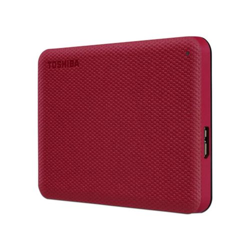 Disco Duro Externo Toshiba Rojo Canvio Advance